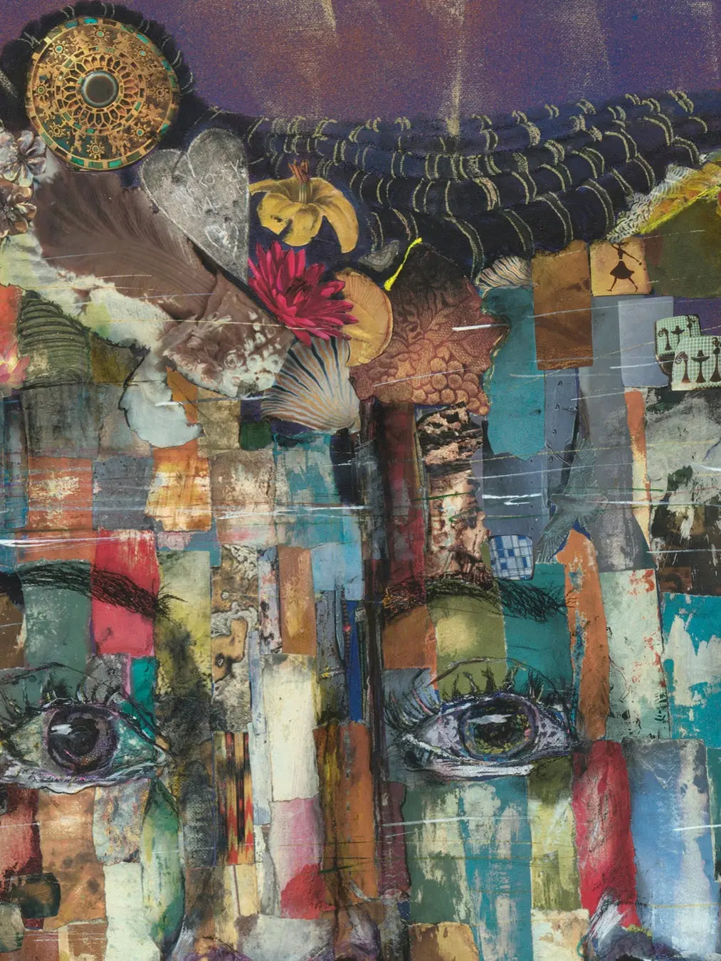 Chimera: Two souls in one - Image #2 twins fineart beautiful black art colourful art for the home entwined soulful art art for sale