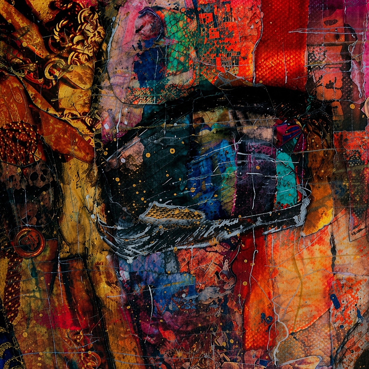 Rosalia: Hand Embellished Limited Edition Art Print - Anniemae Art /by Ann Mitchell