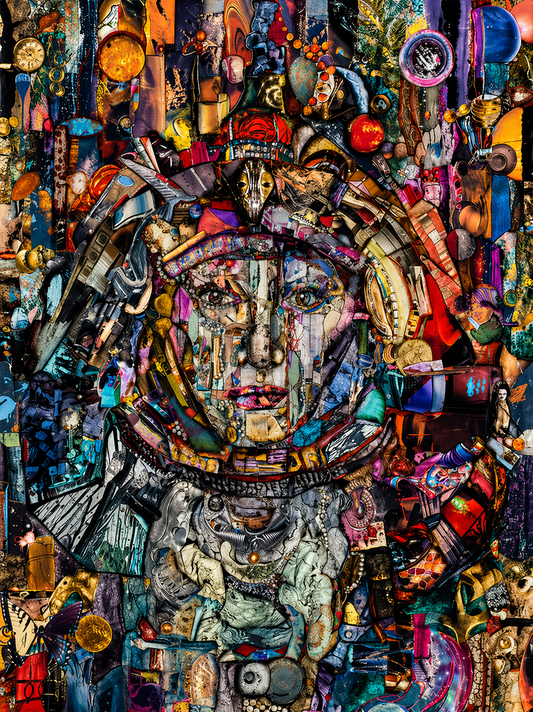 Juno: Hand embellished - Anniemae Art /by Ann Mitchell