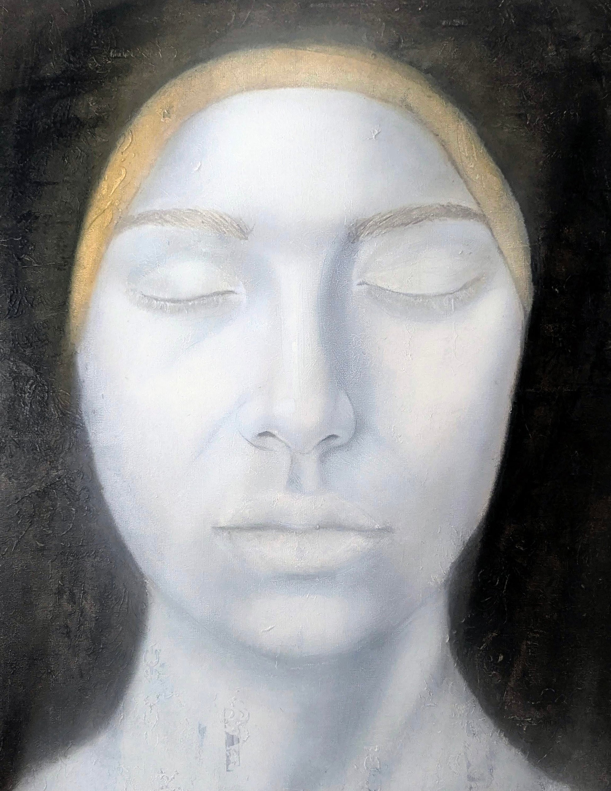 Brigid Unbound - Original oil painting by Ann Mitchell
