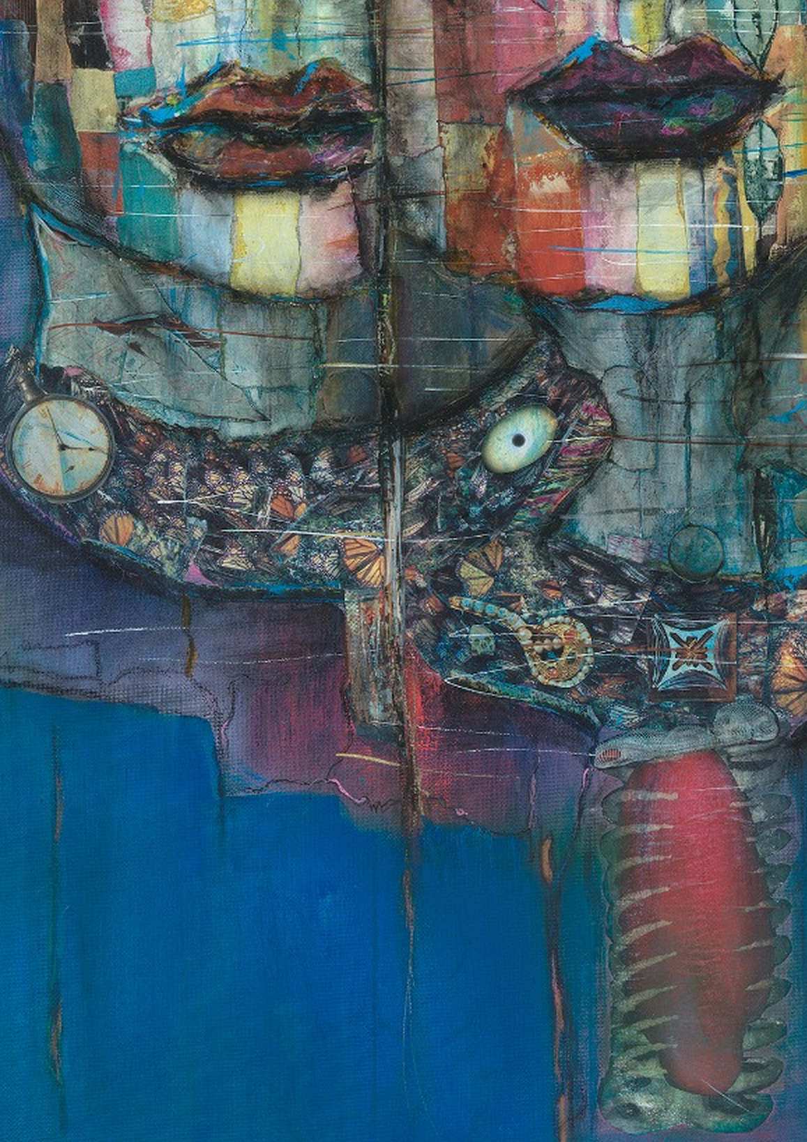 Baby blue: Hand embellished fine art prints - Anniemae Art /by Ann Mitchell