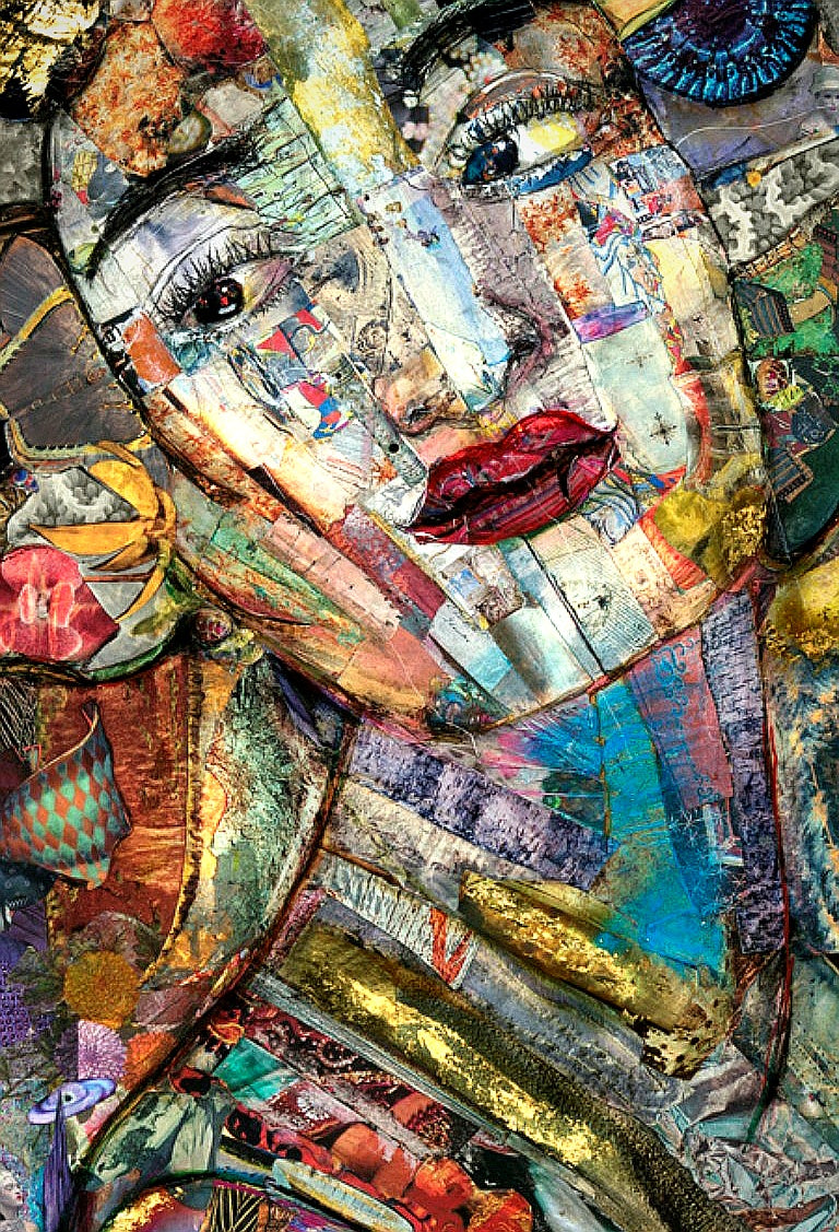 Grace: Hand embellished limited edition fine art print - Anniemae Art /by Ann Mitchell